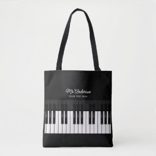 Piano Teacher/Spelarens eget namn och textmusikers Tygkasse