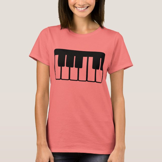 Piano Teacher T-shirt (Framsida)