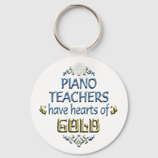 Piano Teacher-uppskattning Nyckelring