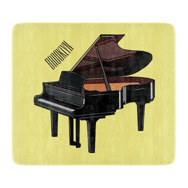 Piano-tecknad illustration (Framsidan)