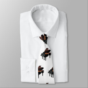 Piano-tecknad illustration slips