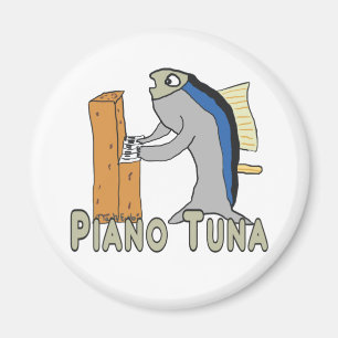Piano Tuner (tonfisk) Magnet