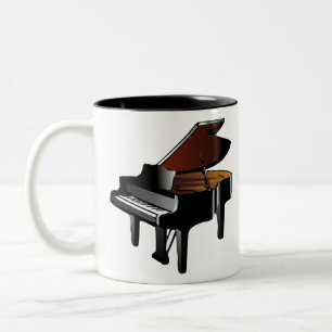 Piano Två-Tonad Mugg