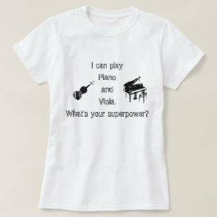 Piano- & ViolaSuperpower Tee Shirt