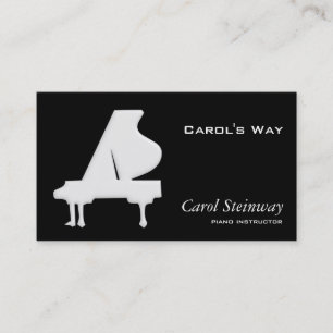 Piano Visitkort