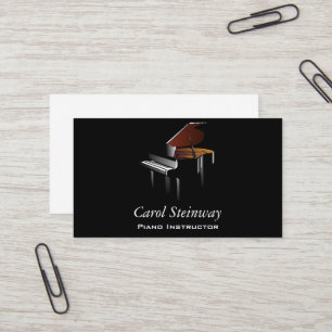 Piano Visitkort