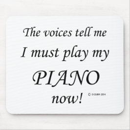 Piano Voices säger att must Play Musmatta