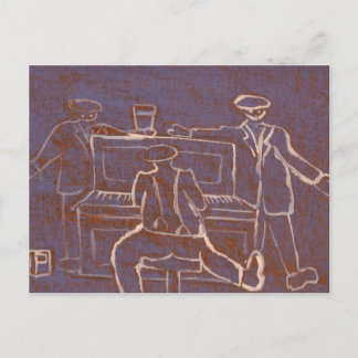 Piano Vykort