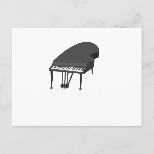 piano vykort (Framsida)
