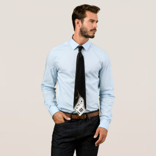 Piano Zipper Tie Slips