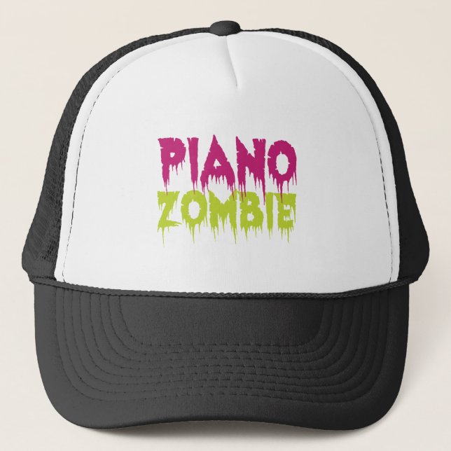 Piano Zombie Truckerkeps (Framsida)