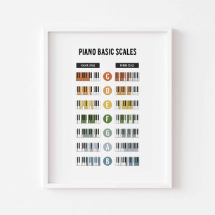 Pianobaskalor poster