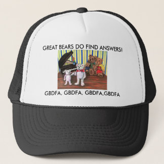 Pianobjörnhatt för pianoungar truckerkeps