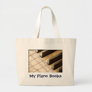 Pianobokar hänger lös jumbo tygkasse