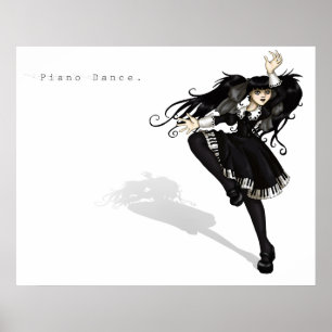 Pianodans Poster