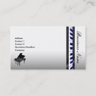Pianoelegantvisitkort Visitkort