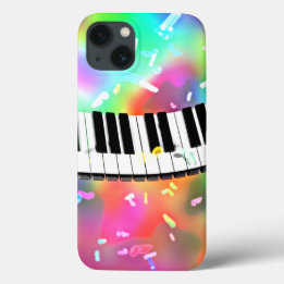 Pianofärgglada musiktema,