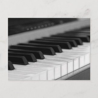 Pianohälsningvykort Vykort