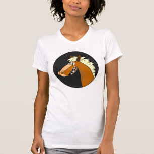 Pianohästkvinna skjorta tee shirt