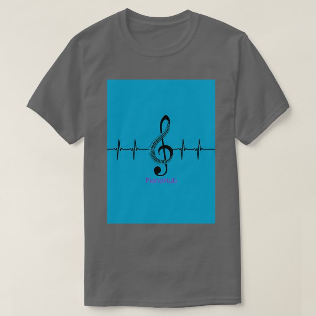 PianoHub Pulse Merch (2) T Shirt (Design framsida)