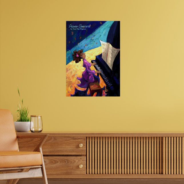 Pianokonsert Poster (Vardagsrum 2)