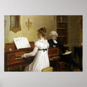 Pianokursen Poster