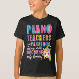 Pianolärare är uppseendeväckande magiska som Unico T Shirt