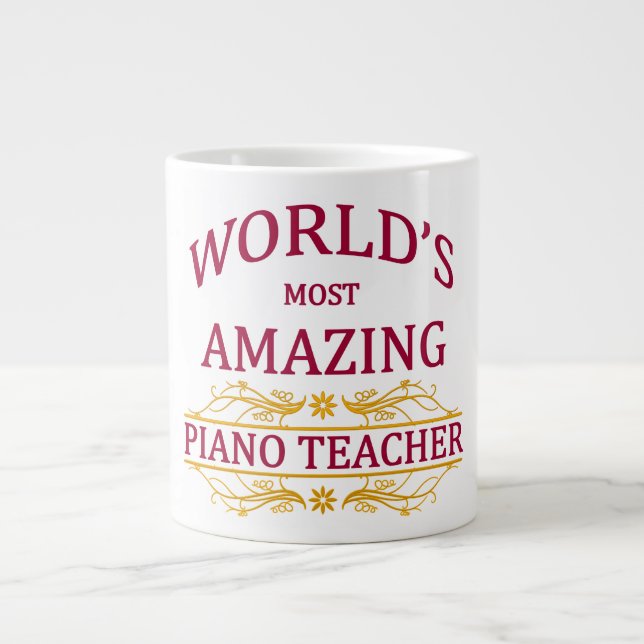 Pianolärare Jumbo Mugg (Framsidan)