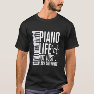 Pianolärare Musikälskare Pianister Konsert Kvinnor T Shirt