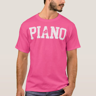 Pianolärare pianist vintage piano t shirt