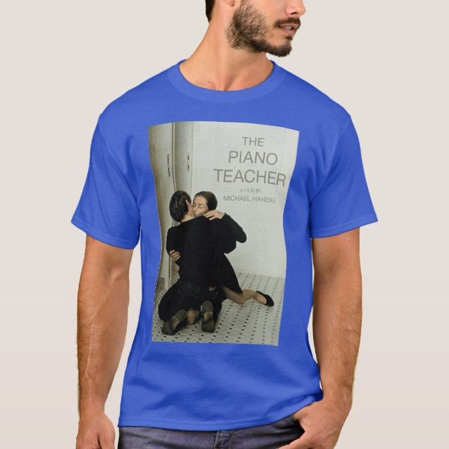 Pianoläraren retro t shirt (Framsida)