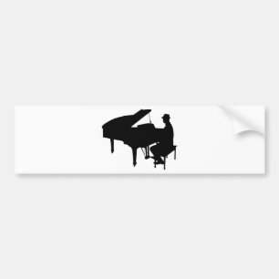 Pianoman Bildekal