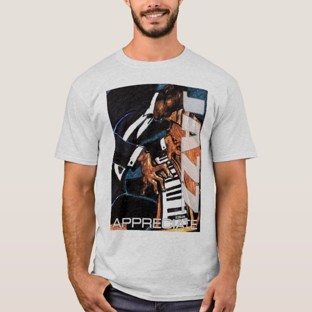 Pianoman Tee (Framsida)