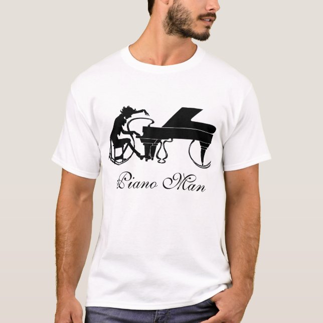 Pianoman Tee Shirt (Framsida)