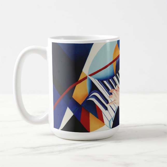 Pianomusik Kaffemugg (Vänster)