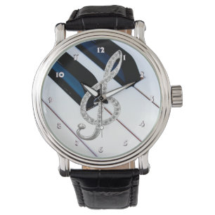 Pianomusikalsymbol Armbandsur