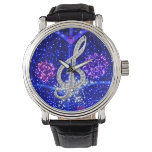 Pianomusikalsymbol Armbandsur