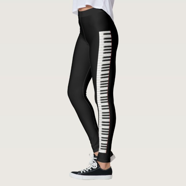 Pianonyckel Leggings (Vänster)