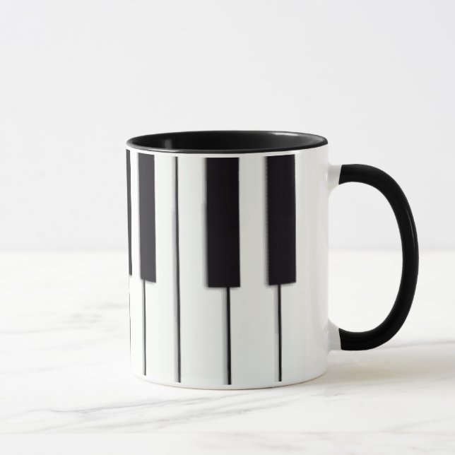 Pianonyckelmugg Mugg (Höger)