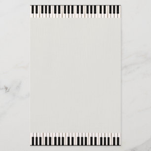 Pianonycklar Brevpapper