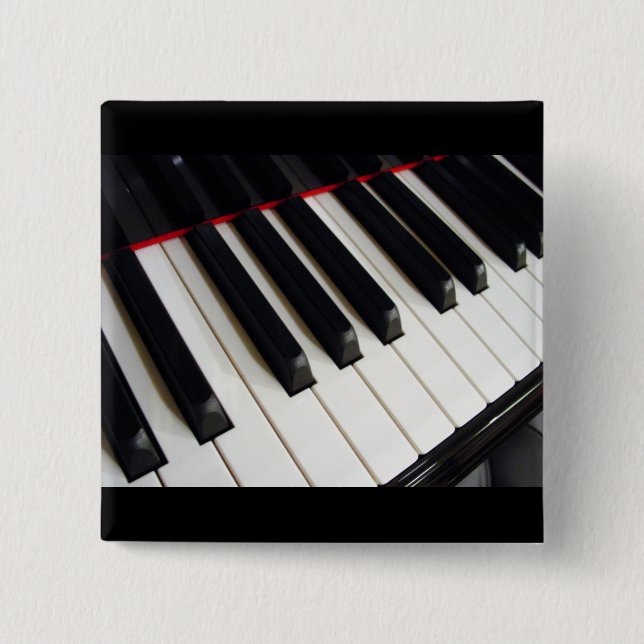 Pianonycklar fotograferar knapp (Framsida)
