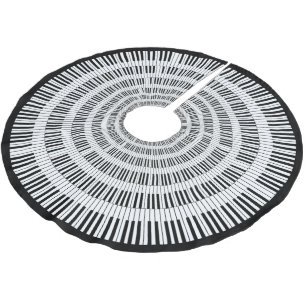 Pianonycklar Julgransmatta Borstad Polyester