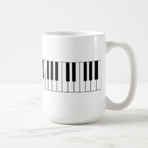 Pianonycklar - kaffemugg