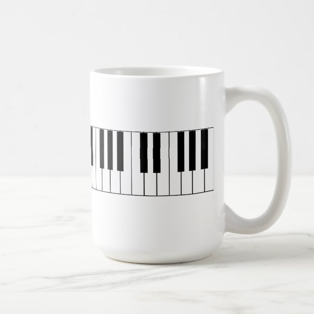 Pianonycklar - kaffemugg (Höger)