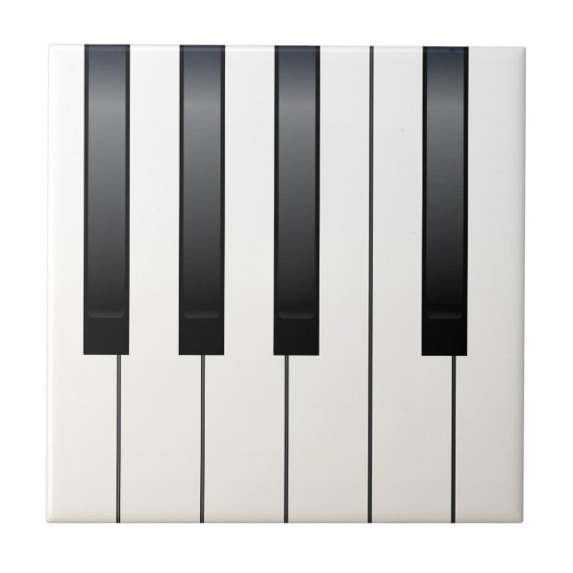 Pianonycklar Kakelplatta (Framsidan)