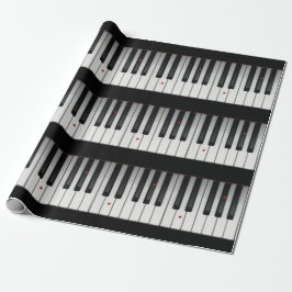 Pianonycklar med nyckelpigor presentpapper