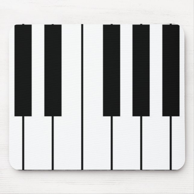 Pianonycklar - musen vadderar #1 musmatta (Framsidan)
