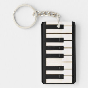 Pianonycklar Nyckelring