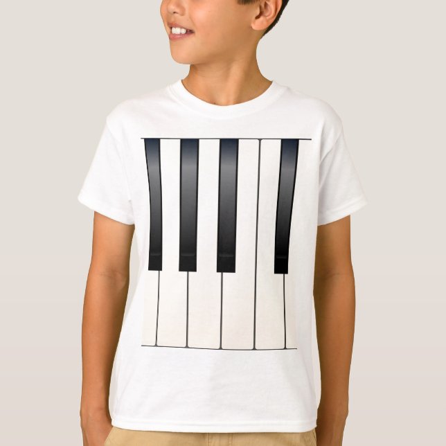 Pianonycklar T-shirt (Framsida)