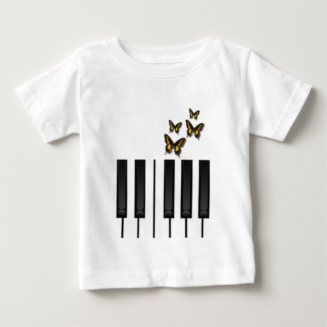 Pianonycklar T Shirt (Framsida)